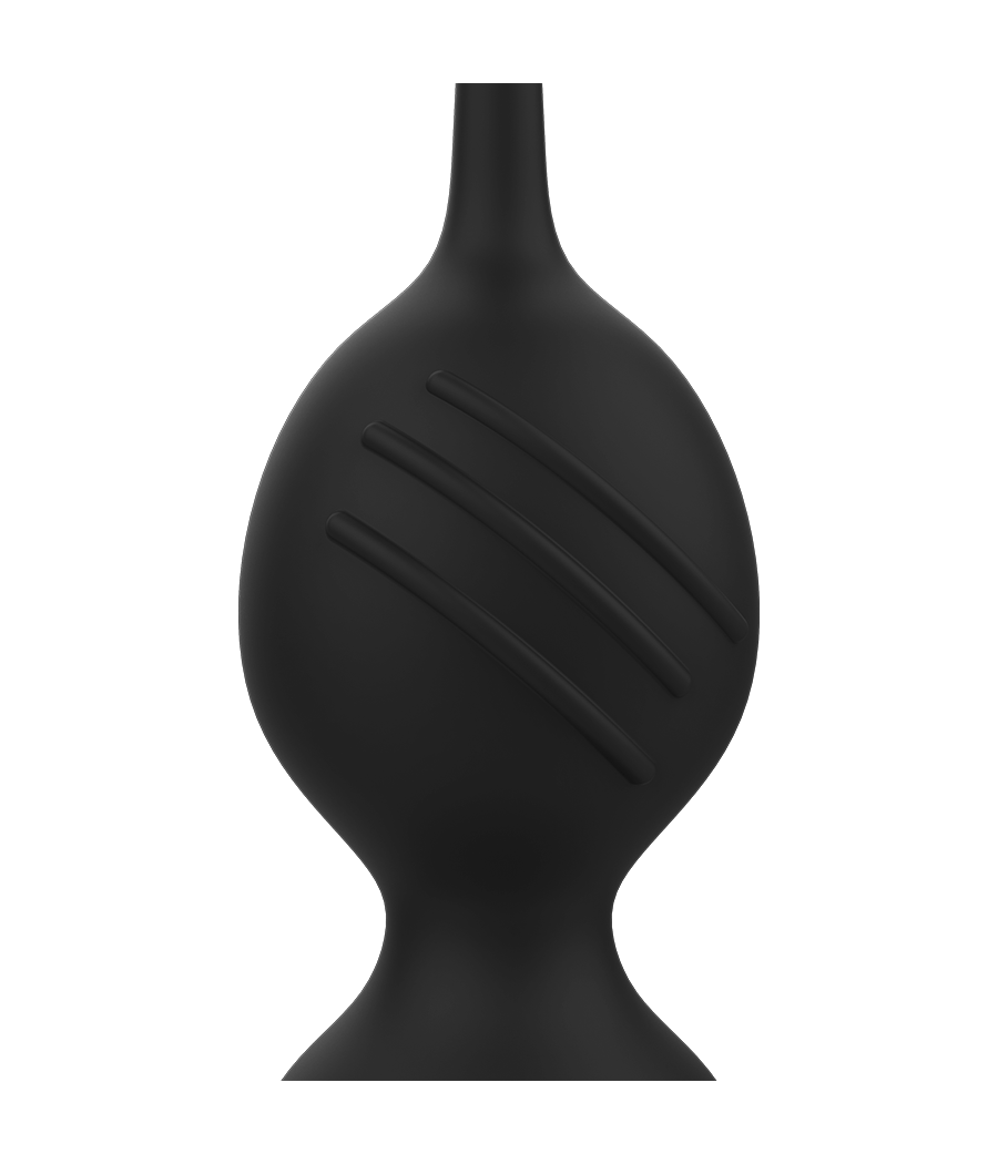 RITHUAL - BOLAS DE KEGEL VIBRATÓRIAS RECARREGVEIS NISHA PRETAS