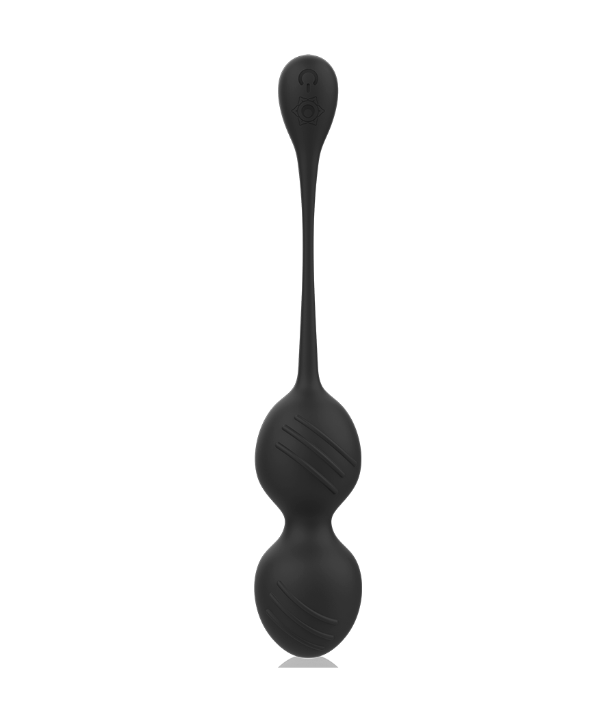 RITHUAL - NISHA RECHARGEABLE VIBRATING KEGEL BALLS BLACK