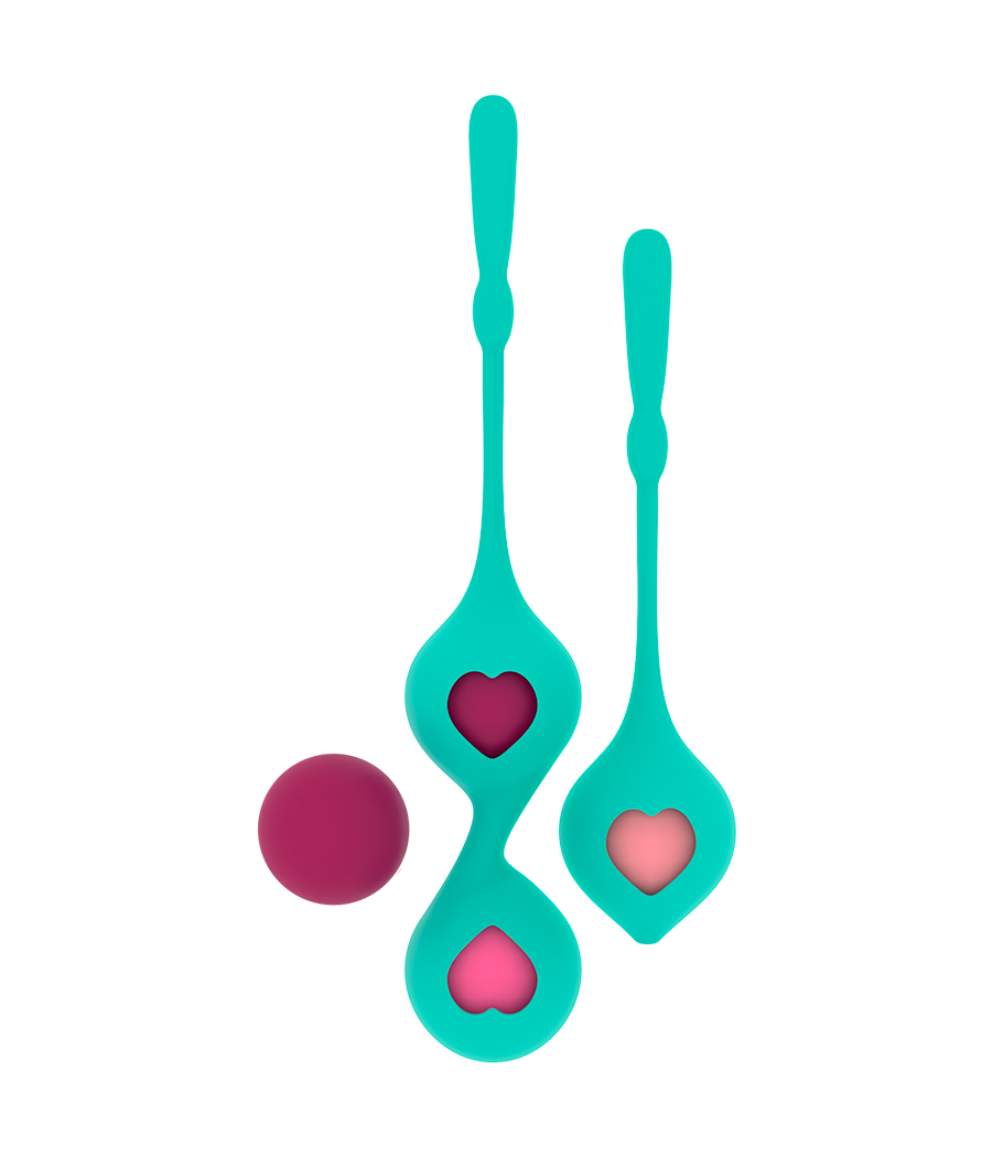 RITHUAL - SET I DI ALLENAMENTO PELVICO DEVA AQUA GREEN