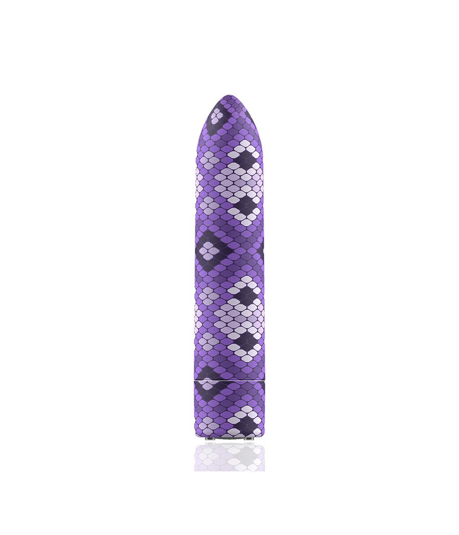 CUSTOM BULLETS - RECHARGEABLE SNAKE PURPLE MAGNETIC BULLET 10V