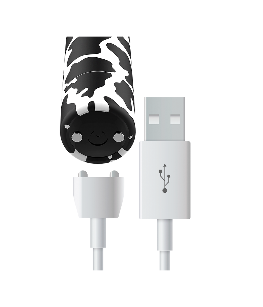 CUSTOM BULLETS - PERSONNALISÉS RECHARGEABLE VACHE 10 INTENSITIES