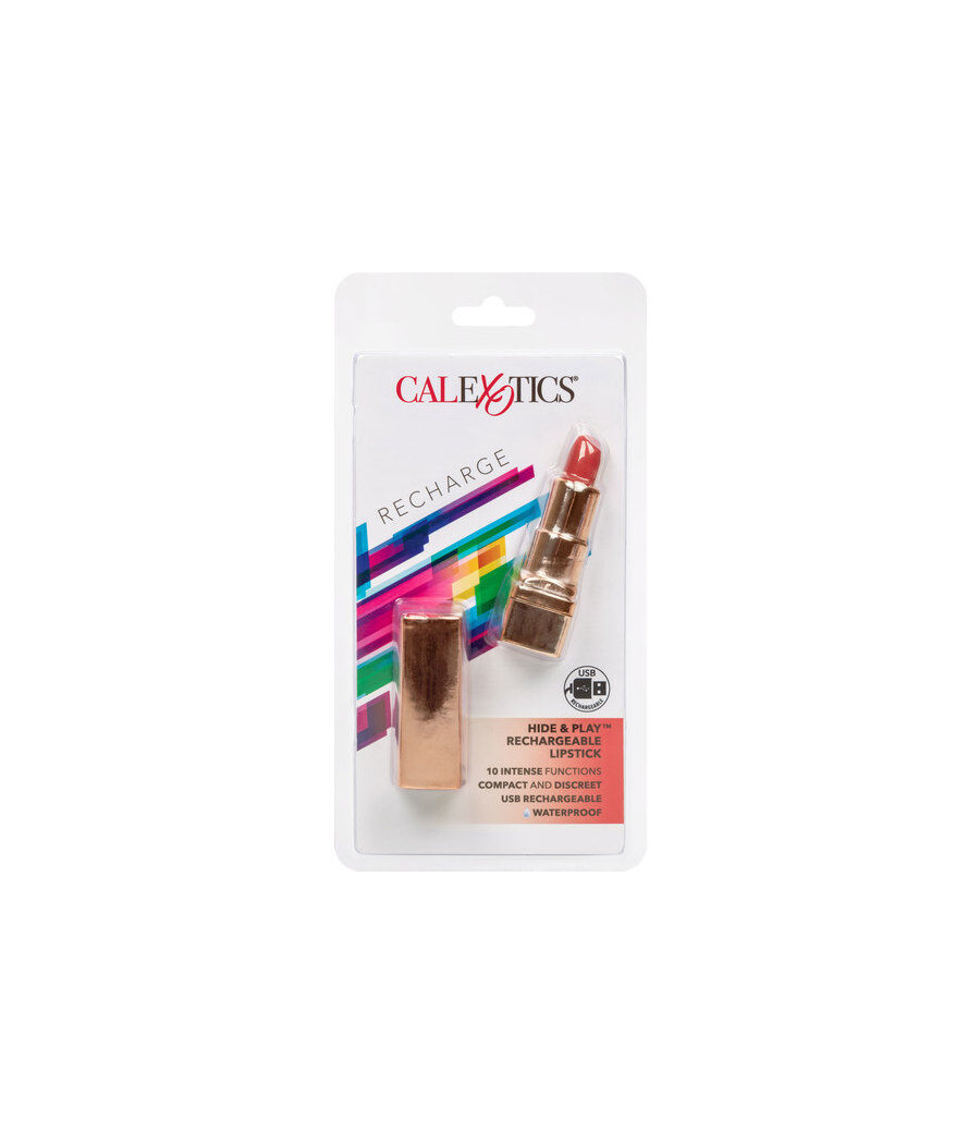 CALEXOTICS - BALA RECHARGEABLE LIPSTICK HIDE & PLAY RED