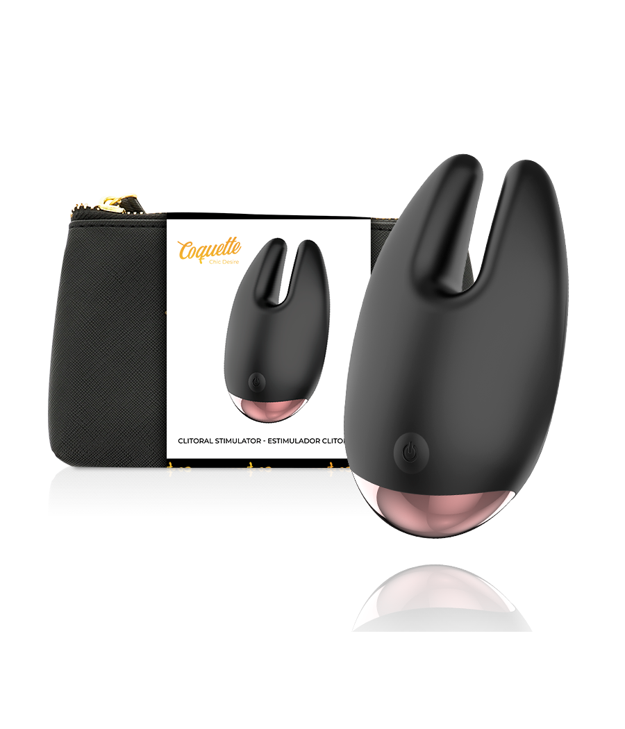 COQUETTE CHIC DESIRE - CLITORIAL STIMULATOR BLACK / GOLD