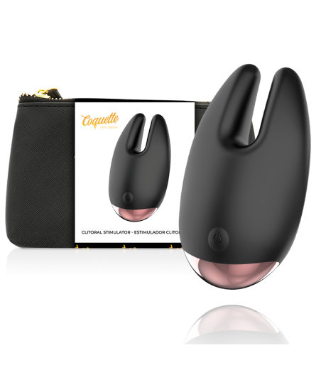COQUETTE CHIC DESIRE - ESTIMULADOR CLITORIAL PRETO / OURO