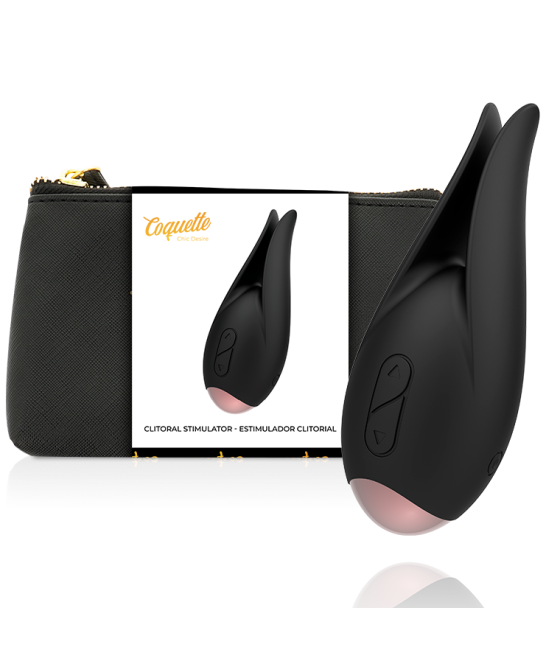 COQUETTE CHIC DESIRE - ESTIMULADOR CLITORIAL PRETO / OURO