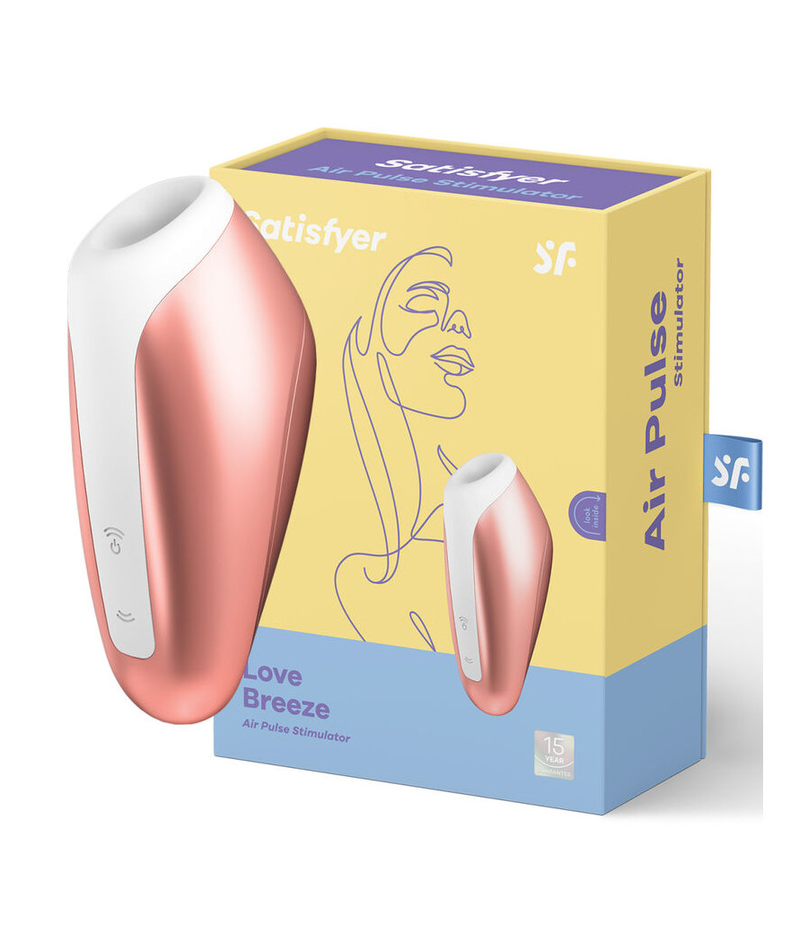 SATISFYER - LOVE SUCCIONADOR BREEZE COPPER