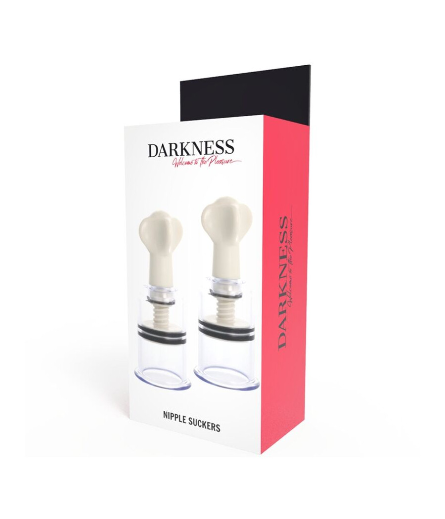 DARKNESS - SUCCIONADOR PEZONES TRANSPARENTE 5CM DIÁMETRO