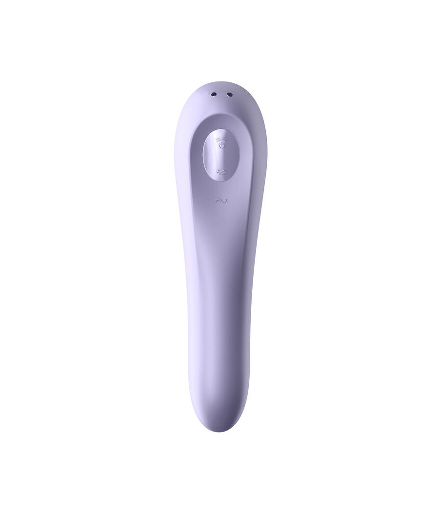 SATISFYER - VIBRATEUR DUAL PLEASURE AIR PULSE MAUVE