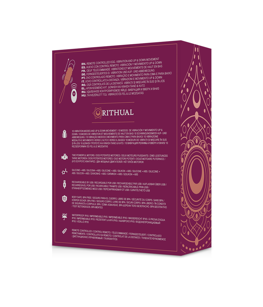 RITHUAL - REVA EGG TÉLÉCOMMANDE UP&DOWN + VIBRATION