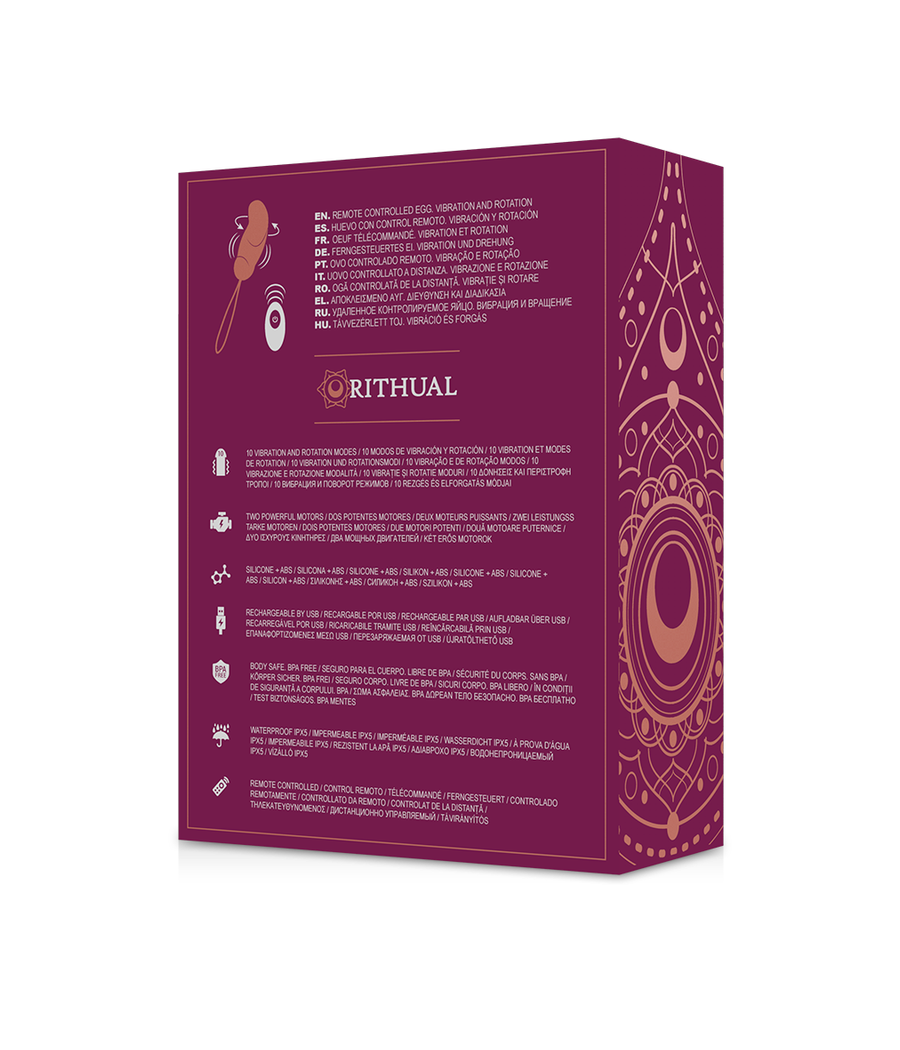RITHUAL - ESHA EGG FERNBEDIENUNGSSYSTEM ROTATION + VIBRATION