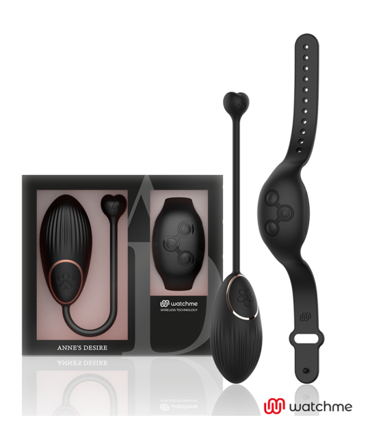 ANNE'S DESIRE - EGG TECNOLOGIA DE CONTROLE REMOTO WATCHME PRETO