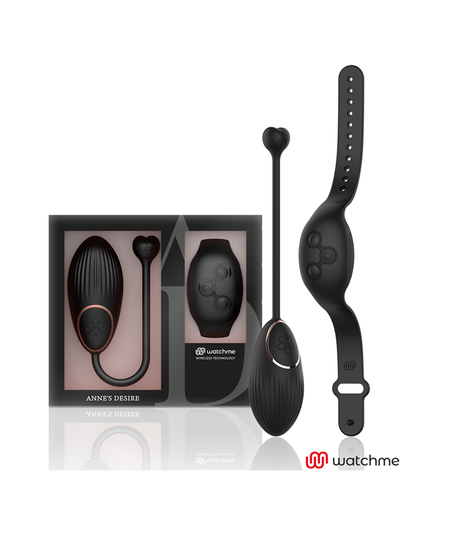 ANNE'S DESIRE - EGG TECNOLOGIA DI CONTROLLO REMOTO WATCHME NERO