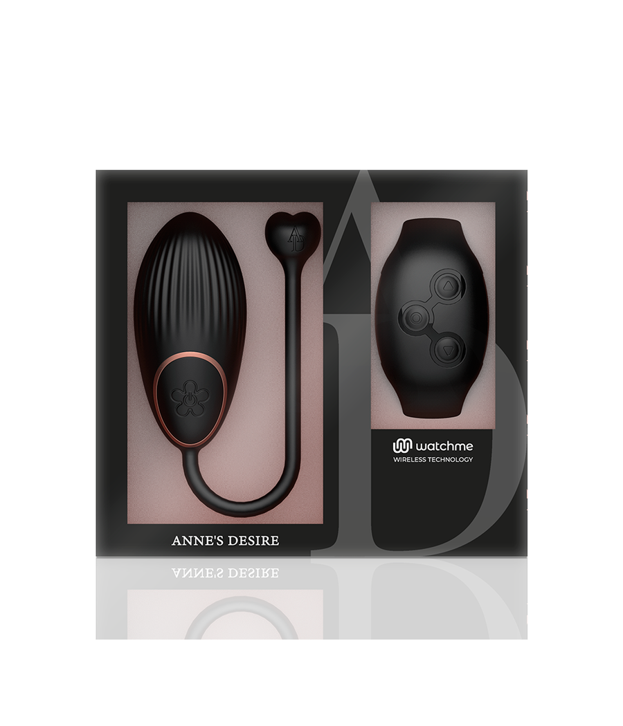 ANNE'S DESIRE - EGG FERNBEDIENUNGSTECHNOLOGIE WATCHME SCHWARZ