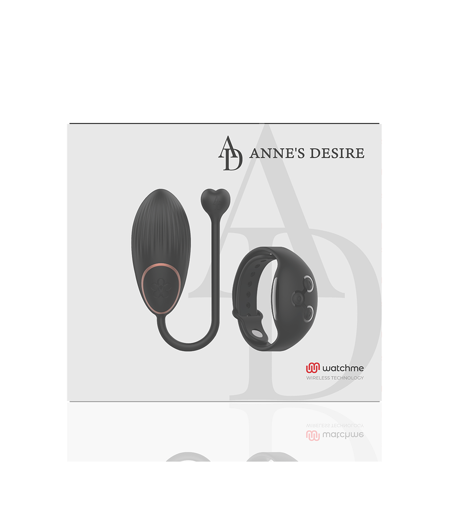ANNE'S DESIRE - EGG TECNOLOGIA DE CONTROLE REMOTO WATCHME PRETO