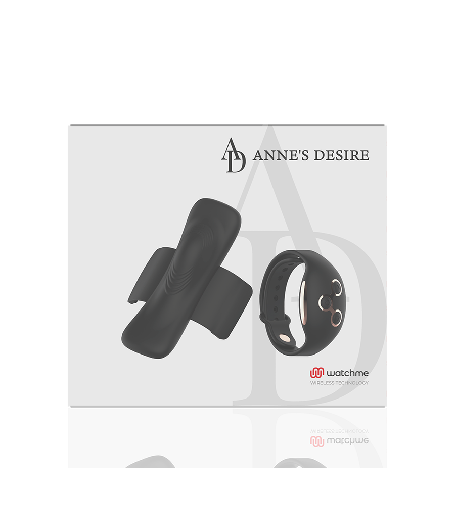 ANNE'S DESIRE - PANTY PLEASURE TECNOLOGÍA WATCHME NEGRO/GOLD