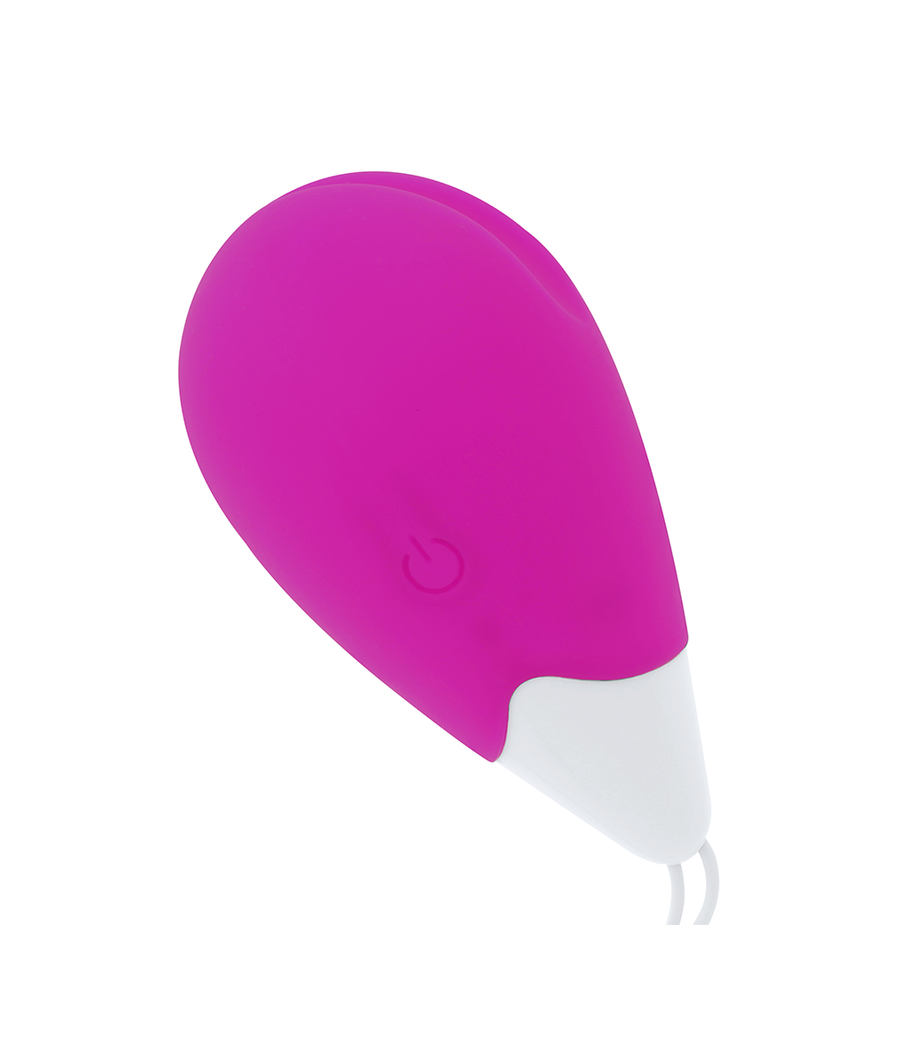 OHMAMA - HUEVO VIBRADOR 10 MODOS LILA Y BLANCO