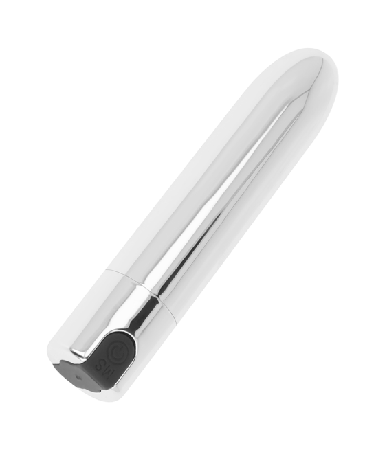OHMAMA - SILVER VIBRATING BULLET 9.5 CM