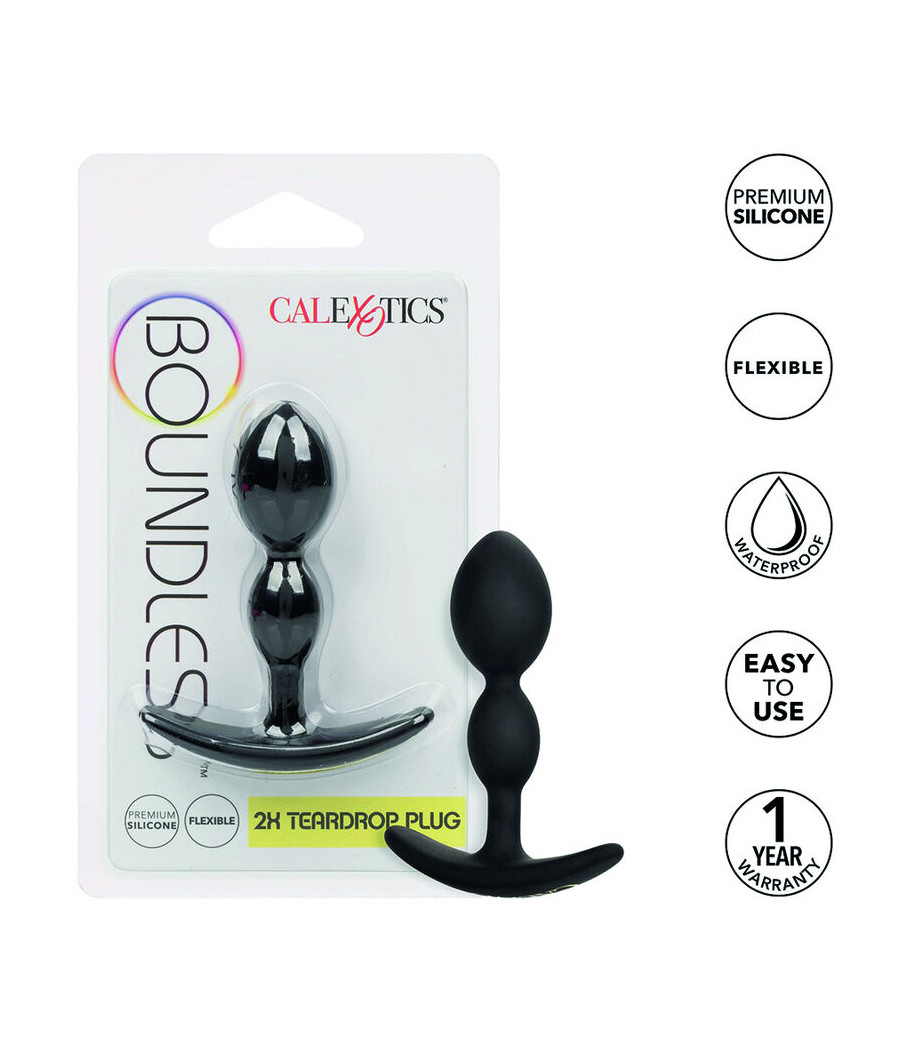 CALEXOTICS - BOUNDLESS PLUG ANAL LGRIMA 2X
