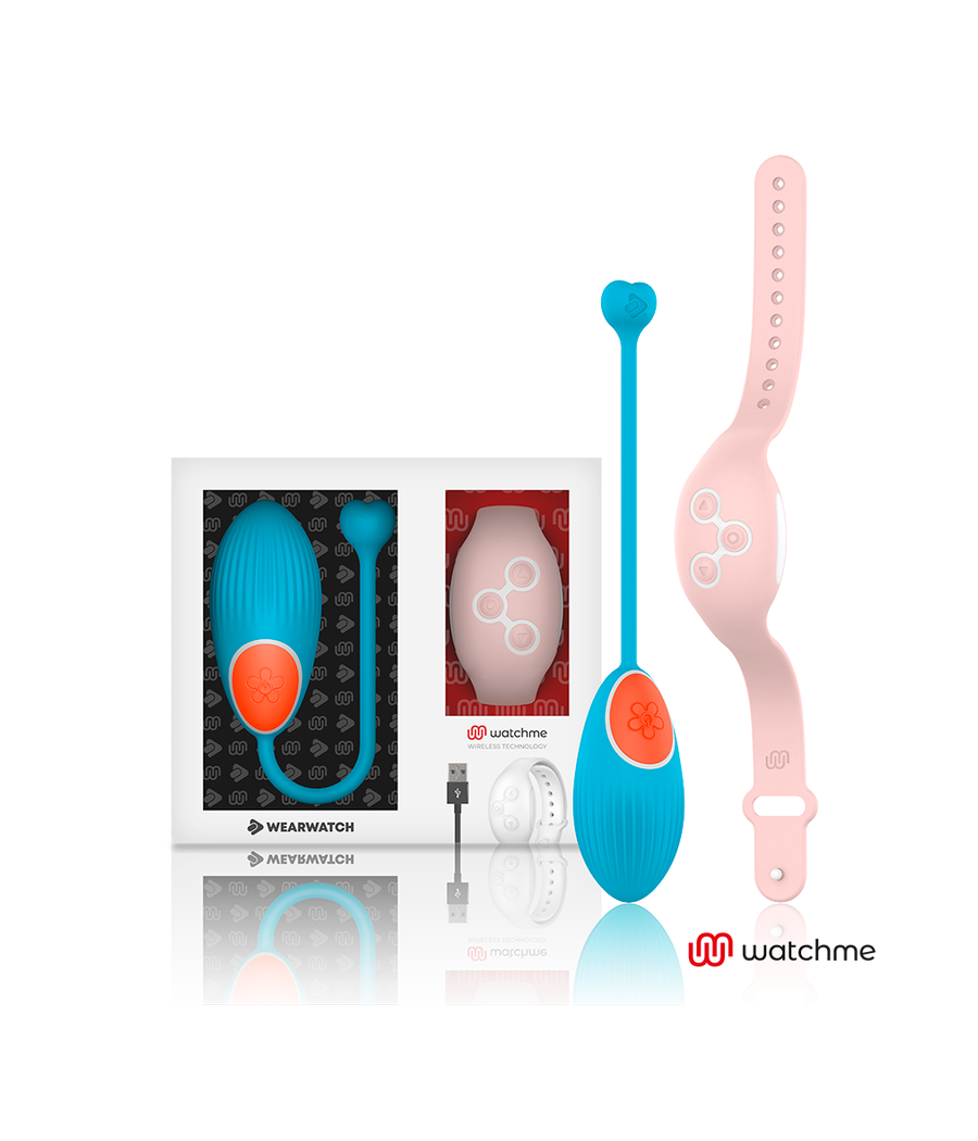 WEARWATCH - TECNOLOGIA WATCHME TELECOMANDO UOVO BLU / ROSA