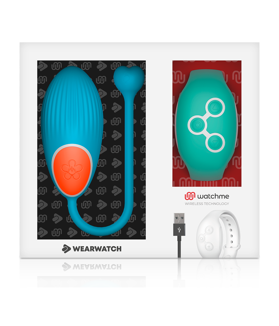 WEARWATCH - TECNOLOGIA WATCHME CONTROLE REMOTO OVO AZUL / AQUAMARINE
