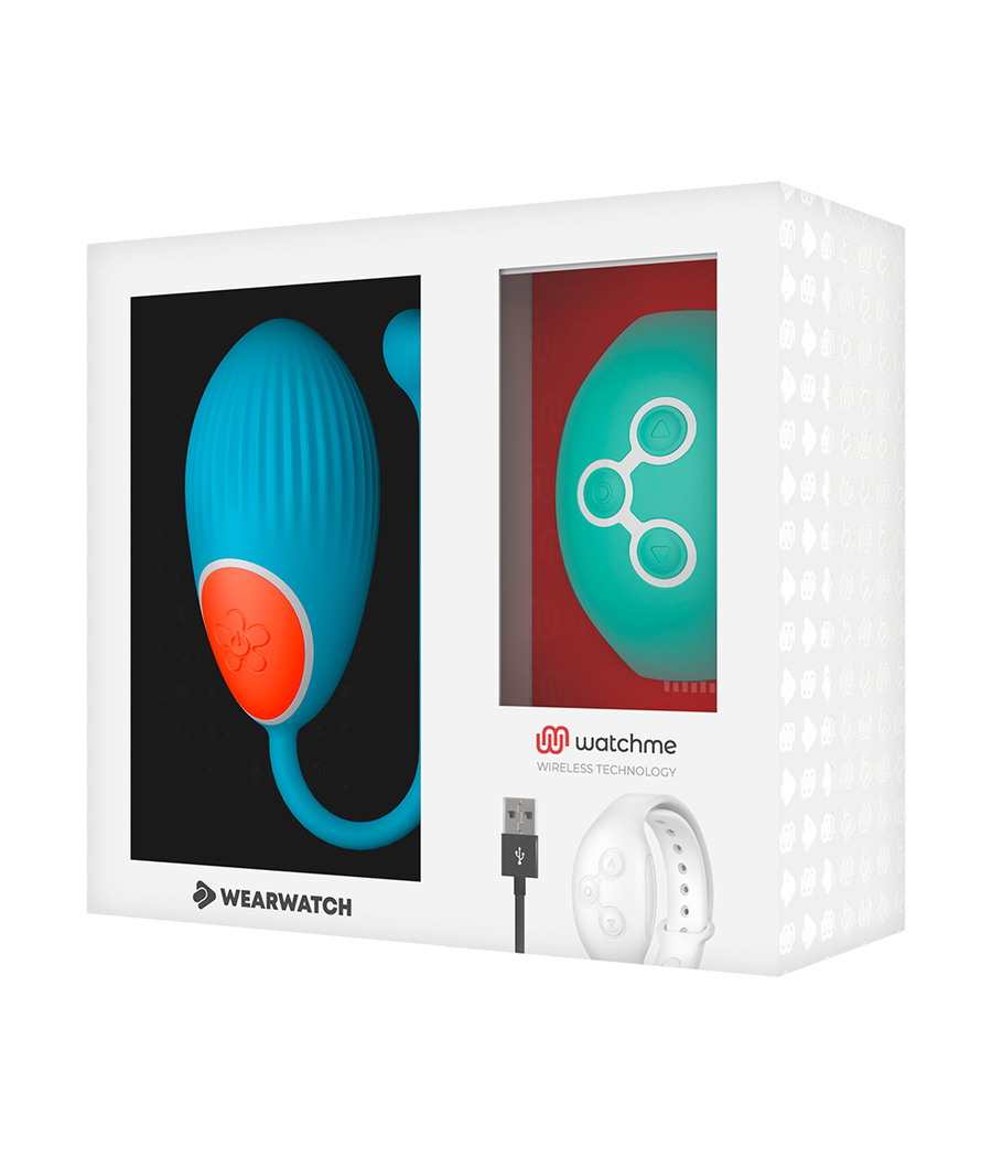 WEARWATCH - WATCHME TECHNOLOGY REMOTE CONTROL EGG BLUE / AQUAMARINE