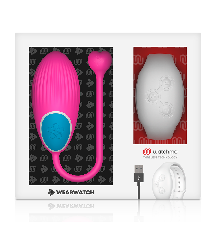 WEARWATCH - WATCHME-TECHNOLOGIE FERNBEDIENUNG EGG FUCHSIA / NIVEO