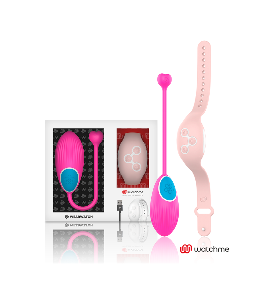 WEARWATCH - HUEVO CONTROL REMOTO TECHNOLOGY WATCHME FUCSIA / ROSA
