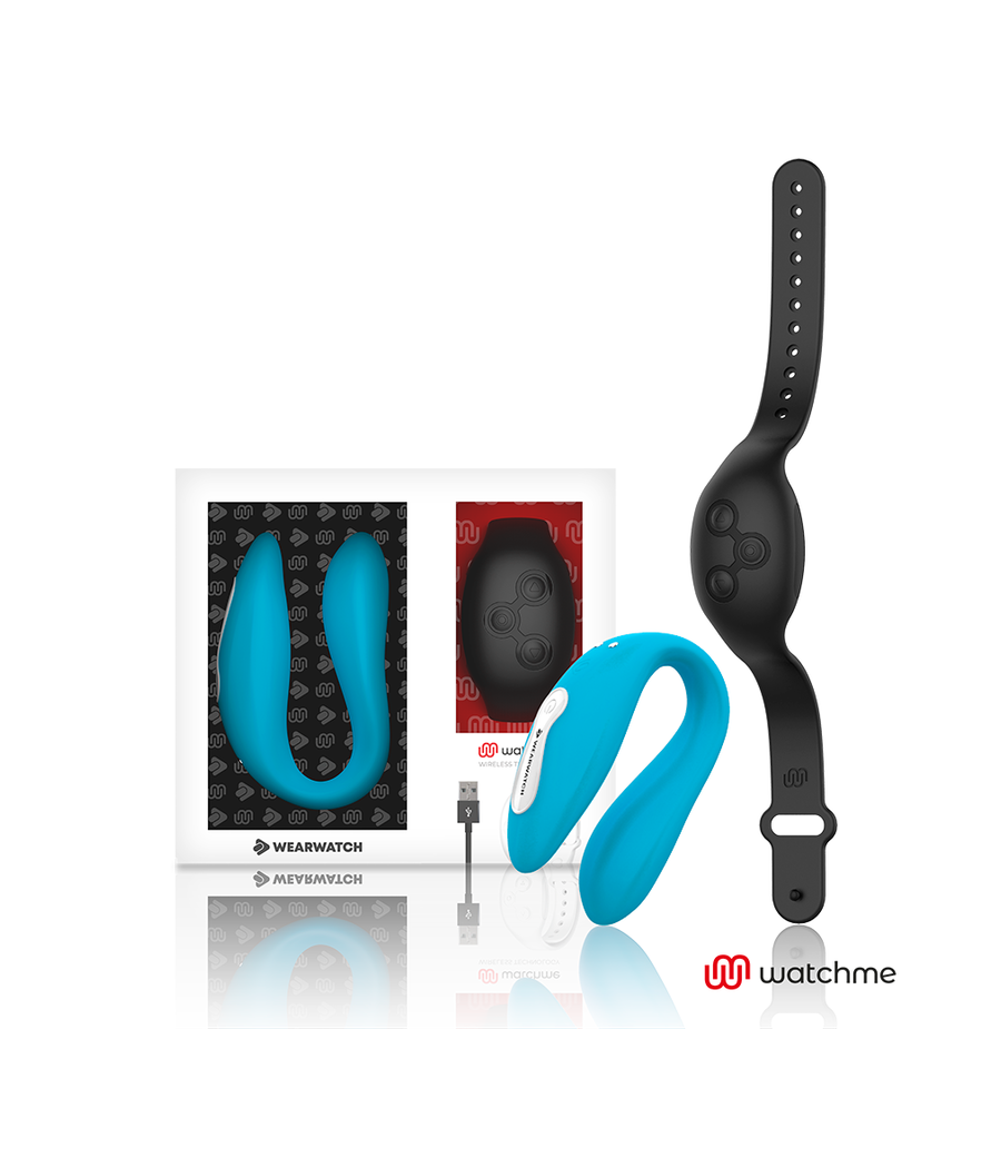 WEARWATCH - VIBRADOR DUAL TECHNOLOGY WATCHME AÑIL / AZABACHE