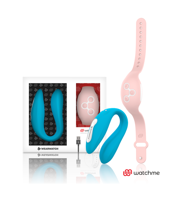WEARWATCH - WATCHME DUAL TECHNOLOGY VIBRATOR INDIGO / PINK