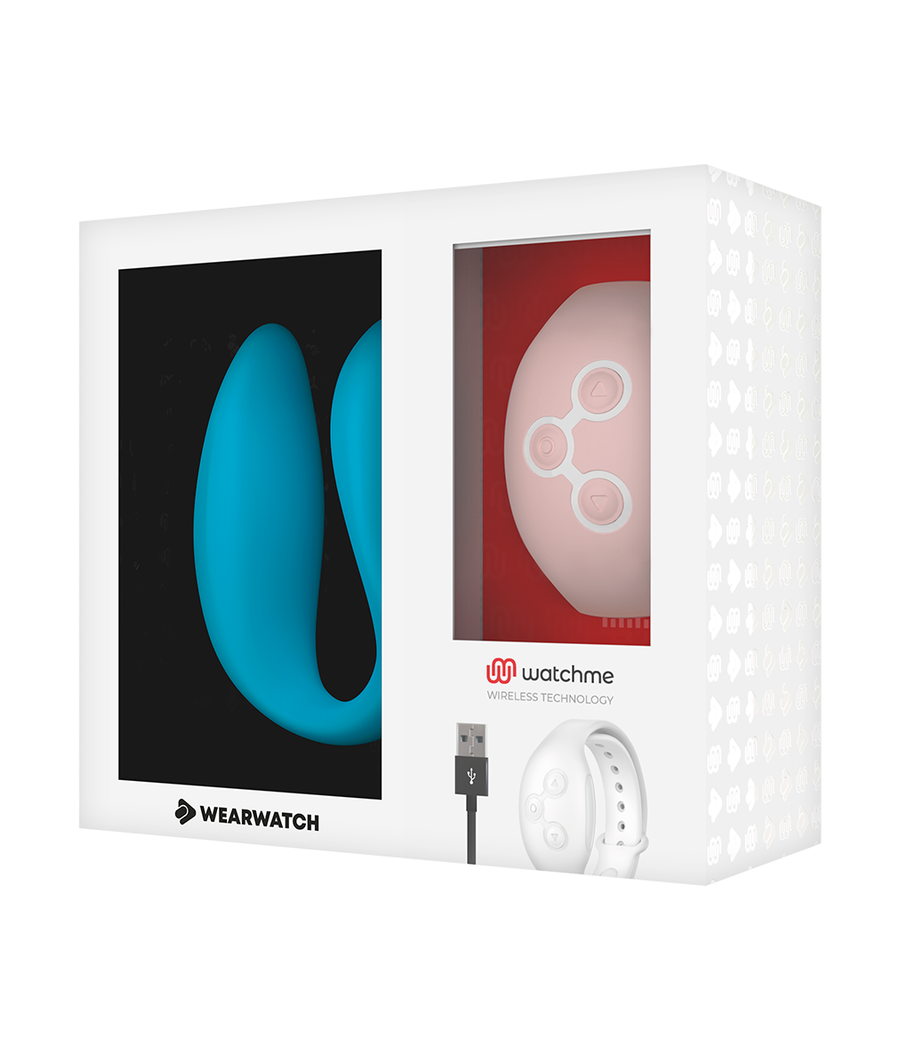 WEARWATCH - VIBRADOR WATCHME DUAL TECHNOLOGY INDIGO / ROSA