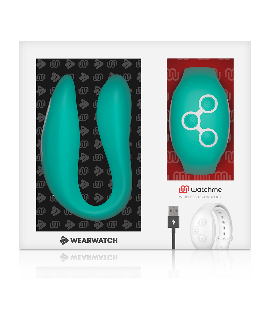 WEARWATCH - VIBRATEUR WATCHME VERT CLAIR DOUBLE TECHNOLOGIE