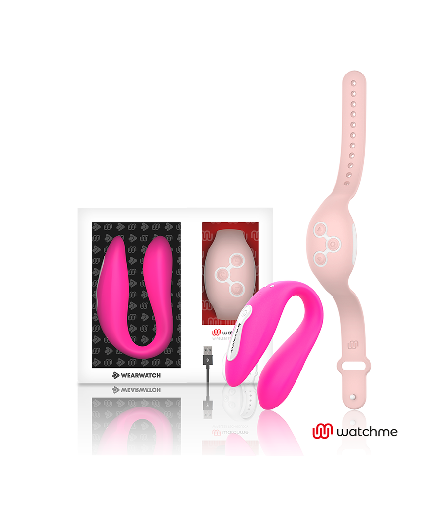 WEARWATCH - VIBRATORE WATCHME DOPPIA TECNOLOGIA FUCSIA / ROSA