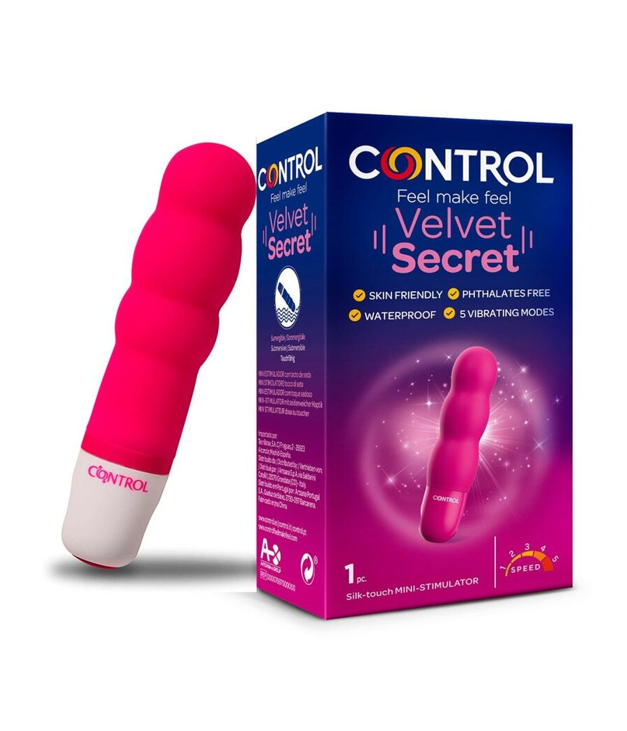 CONTROL - MINI ESTIMULADOR SECRETO DE VELUDO