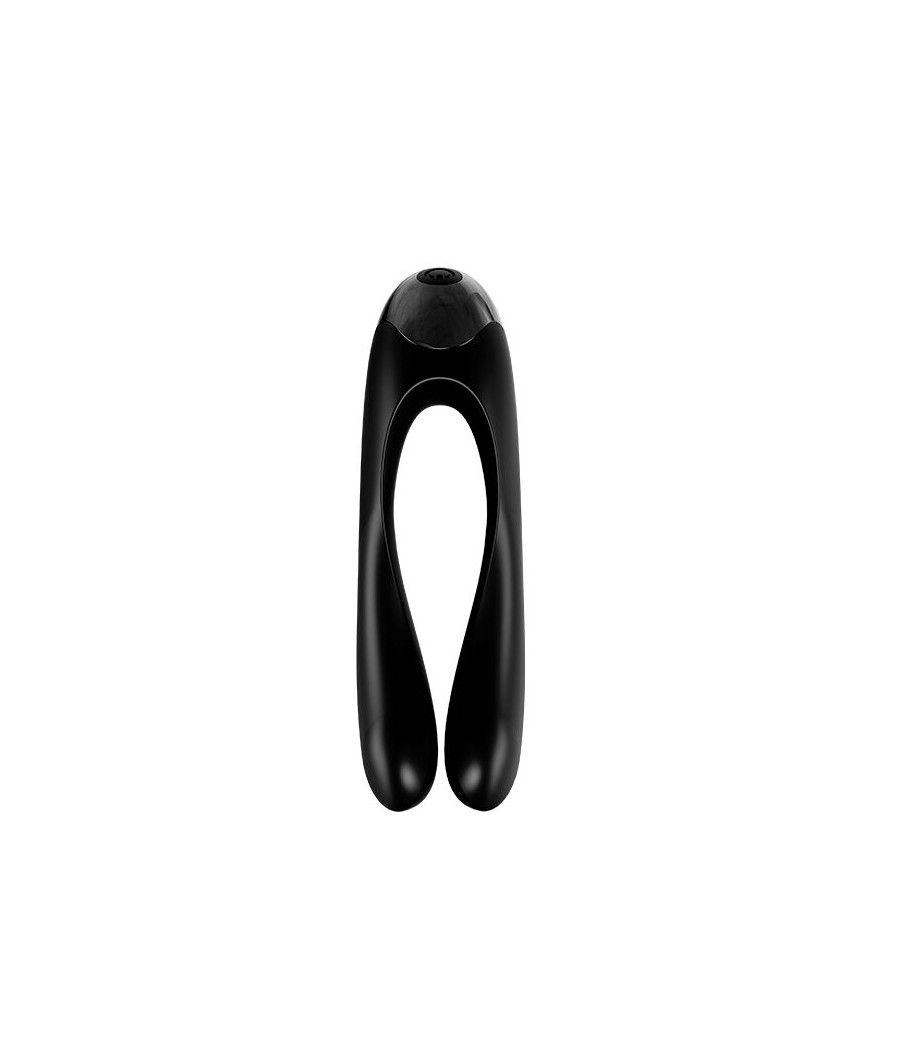 SATISFYER - VIBRATEUR  DOIGTS CANDY CANE NOIR