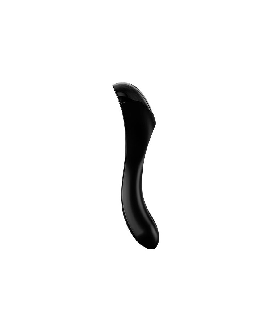 SATISFYER - VIBRADOR DE DEDO CANDY CANE PRETO