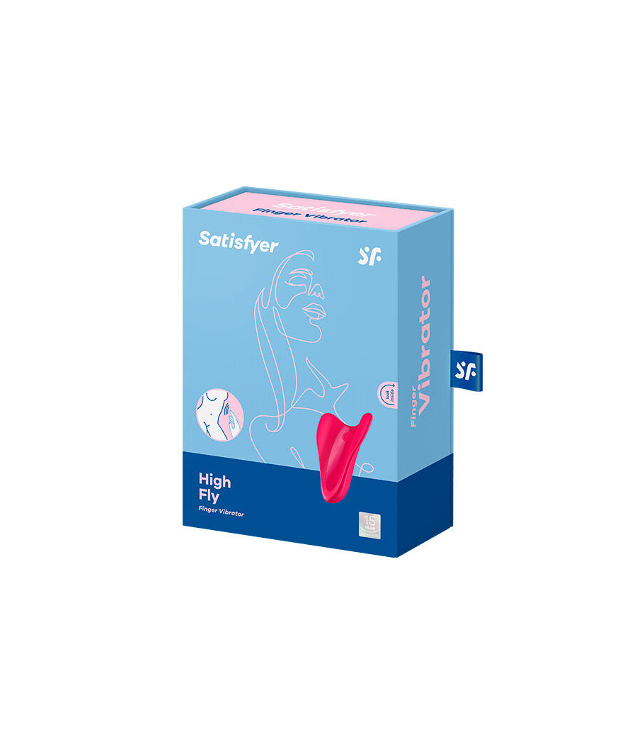 SATISFYER - VIBRATORE HIGH FLY FINGER FUCSIA