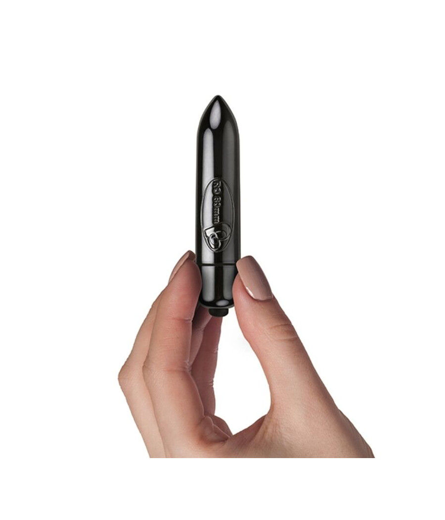 ROCKS-OFF - VIBRATING BULLET RO-80MM MIDNIGHT METAL