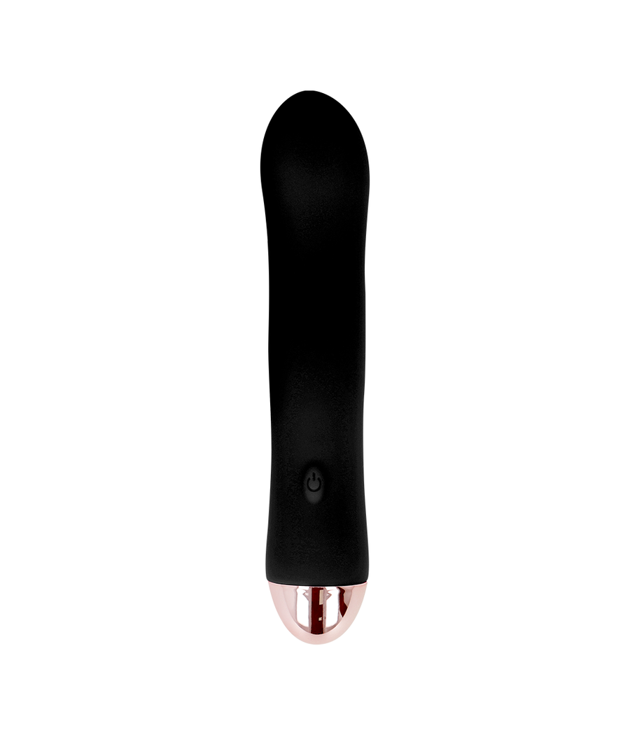 DOLCE VITA - VIBRATEUR RECHARGEABLE DEUX NOIR 7 VITESSES