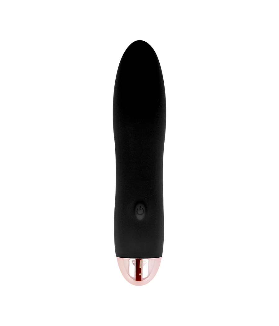 DOLCE VITA - RECHARGEABLE VIBRATOR FOUR BLACK 7 SPEEDS