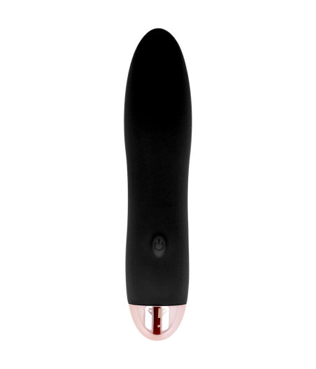 DOLCE VITA - RECHARGEABLE VIBRATOR FOUR BLACK 7 SPEEDS