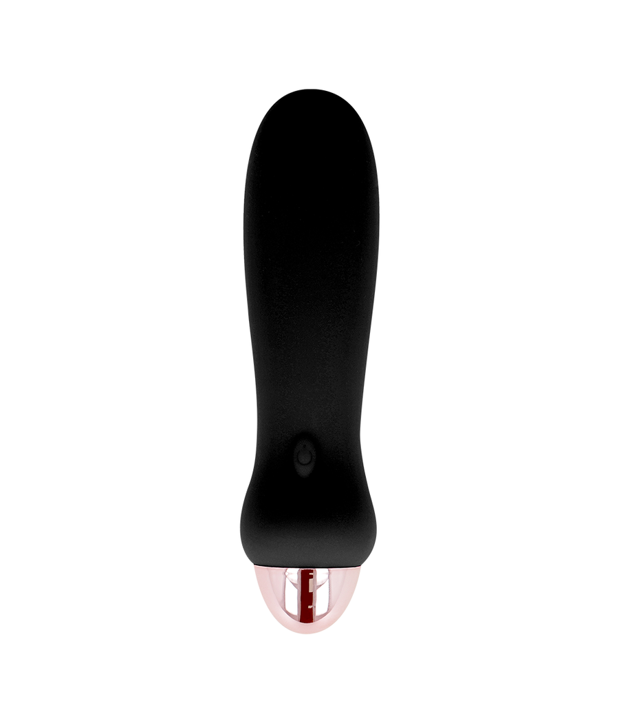 DOLCE VITA - VIBRADOR RECARREGÁVEL CINCO PRETO 7 VELOCIDADES