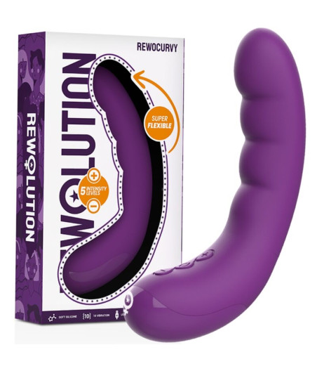 REWOLUTION - REWOCURVY RECHARGEABLE FLEXIBLE VIBRATOR