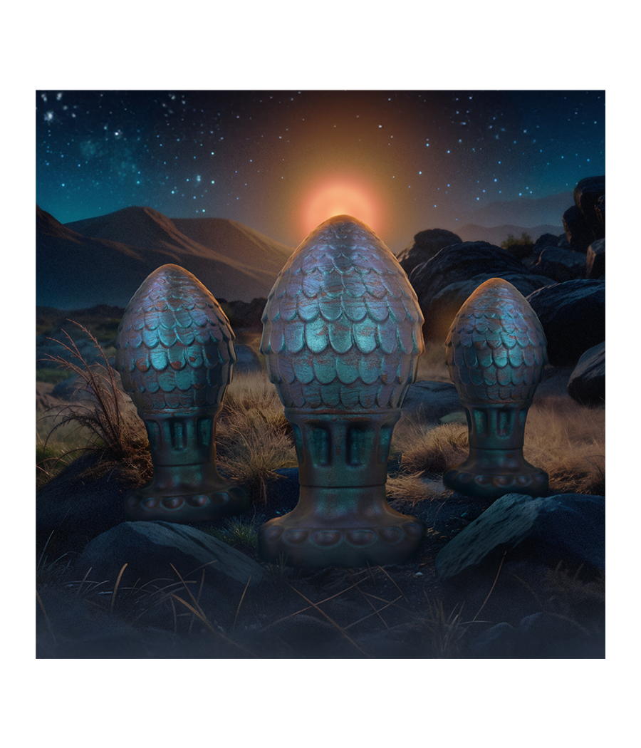 EPIC - VRAKOS PLUG ANALE DRAGON EGG TAGLIA S