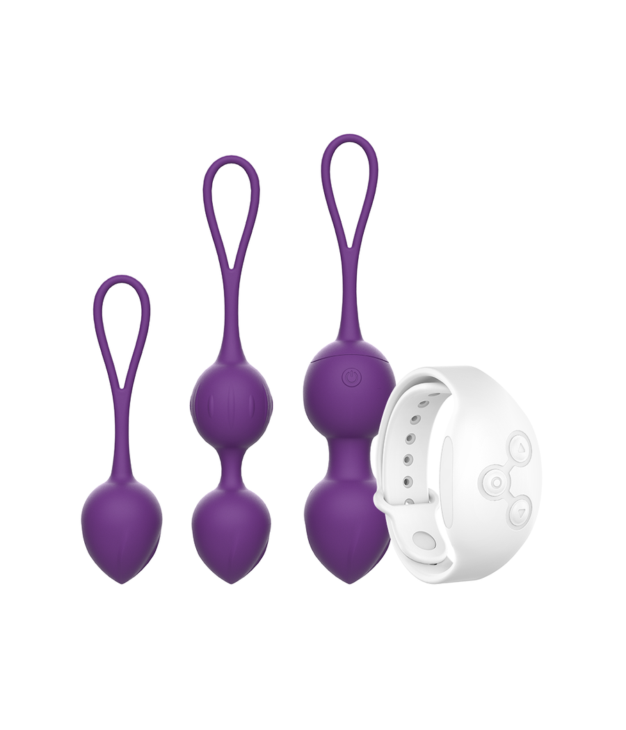 REWOLUTION - REWOBEADS VIBRATING BALLS REMOTE CONTROL WITH WATCHME TECHNOLOGY