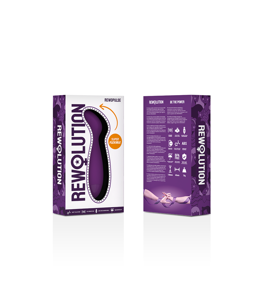 REWOLUTION - REWOPULSE FLEXIBLE VIBRATOR G-POINT STIMULATOR