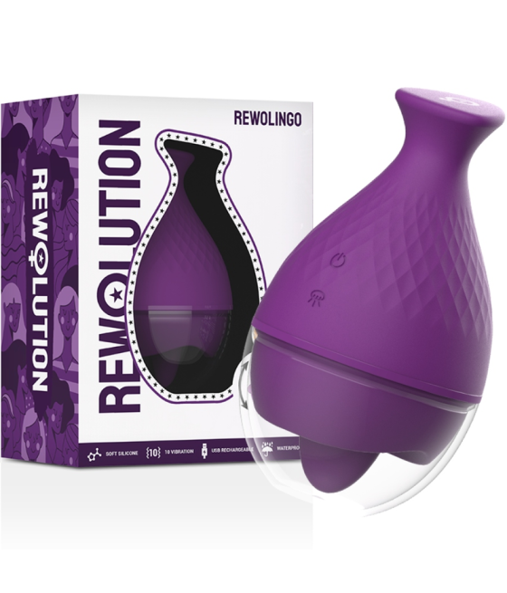 REWOLUTION - REWOLINGO VIBRATEUR AVEC LANGUE