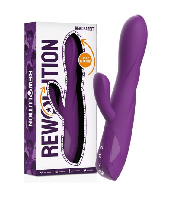 REWOLUTION - REWORABBIT FLEXIBLER VIBRATOR MIT KANINCHEN