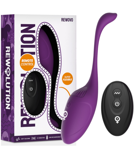 REWOLUTION - REWOVO TÉLÉCOMMANDE VIBRATEUR  OEUFS