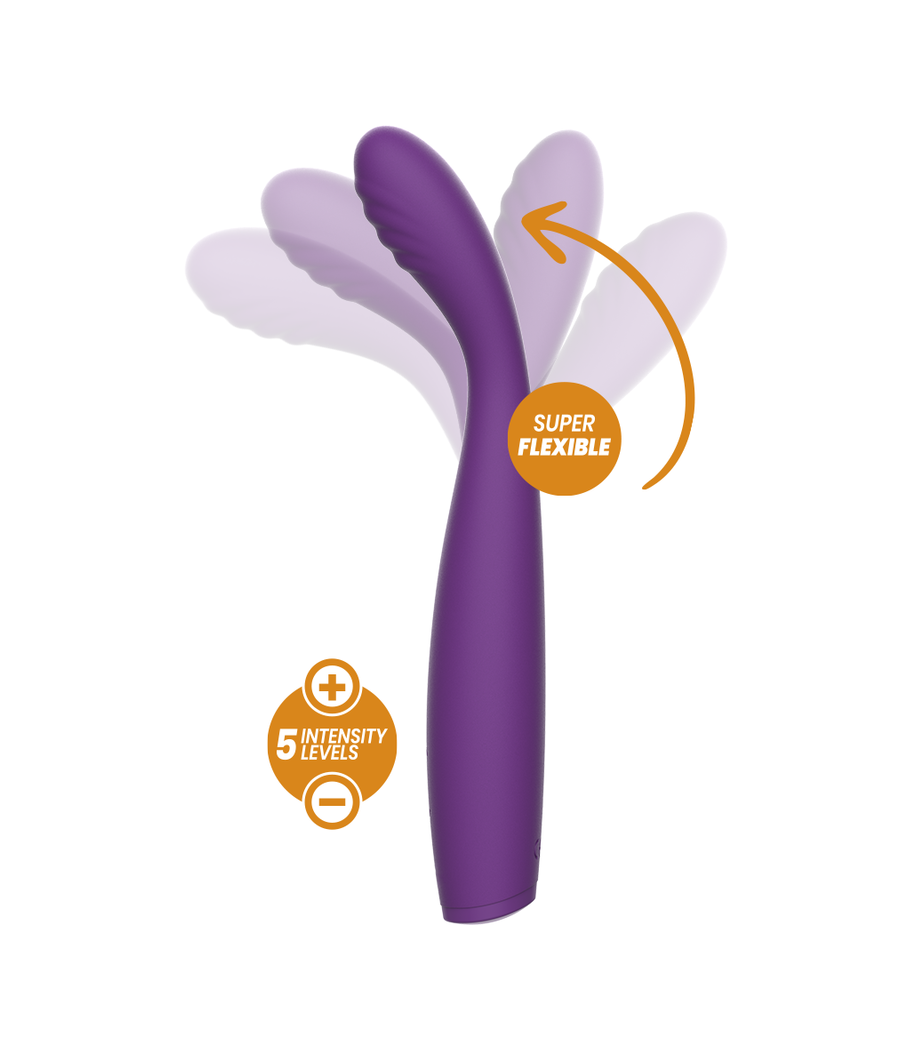 REWOLUTION - VIBRADOR FLEXÍVEL REWOSTIM