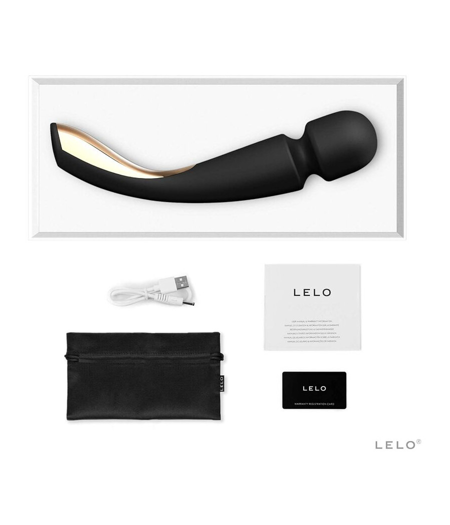 LELO - SMART MEDIUM WAND 2 BLACK MASSAGER